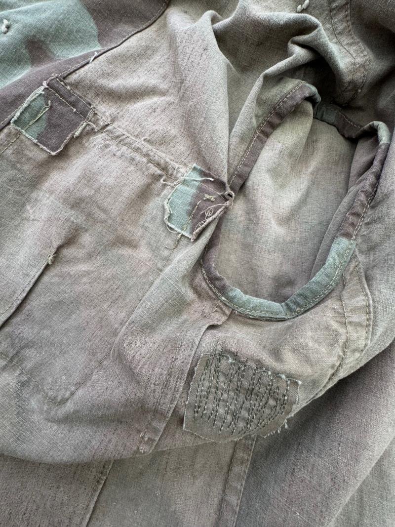 Rare Waffen-SS Italian Camouflage Field Tunic — image 12