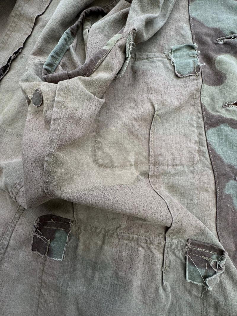 Rare Waffen-SS Italian Camouflage Field Tunic — image 15