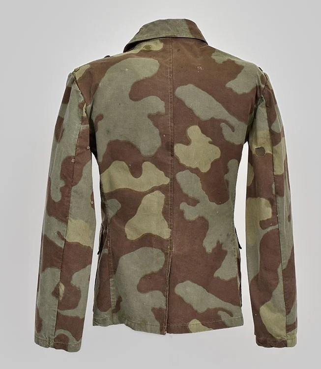 Rare Waffen-SS Italian Camouflage Field Tunic — image 20