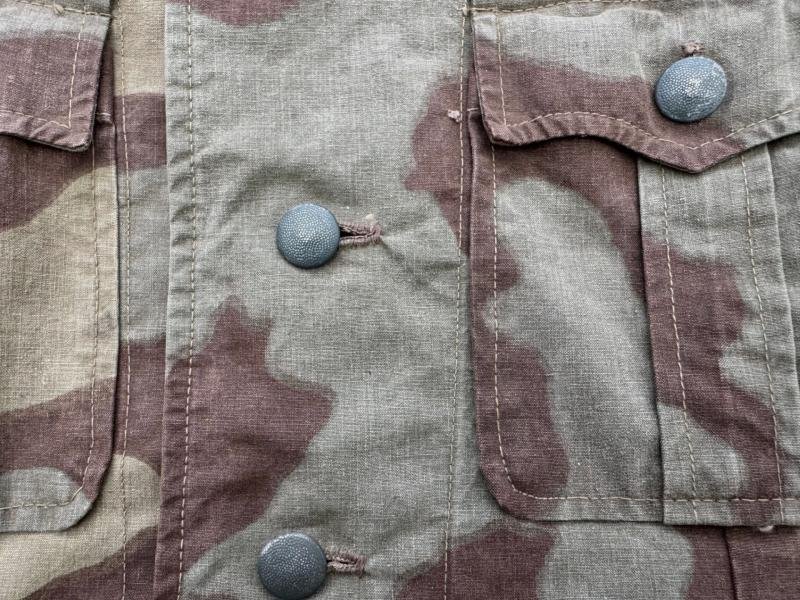 Rare Waffen-SS Italian Camouflage Field Tunic — image 4