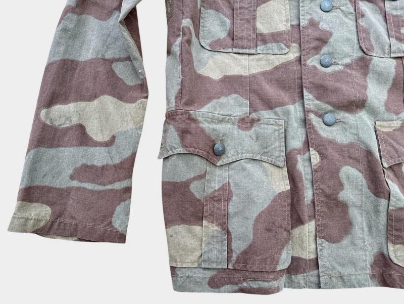Rare Waffen-SS Italian Camouflage Field Tunic — image 5