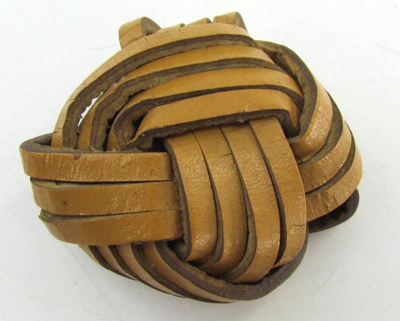 HJ/BDM Leather Scarf Knot — image 3