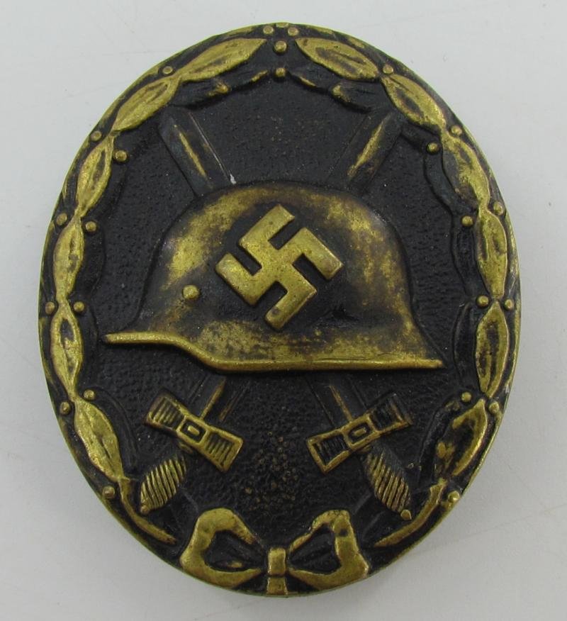 Woundbadge in Black (VWA Schwarz)