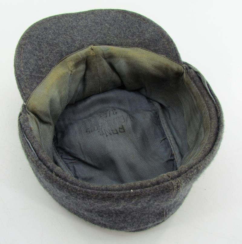 Luftwaffe Wool M43 EM/NCO Cap RB Numbered and dated 03-45 — image 12