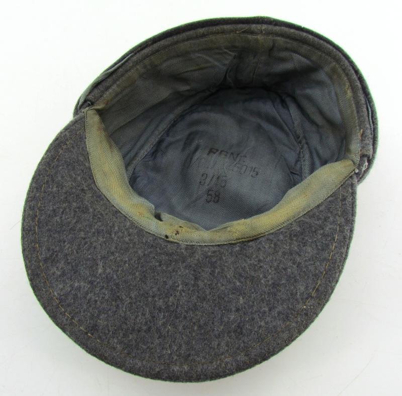 Luftwaffe Wool M43 EM/NCO Cap RB Numbered and dated 03-45 — image 14