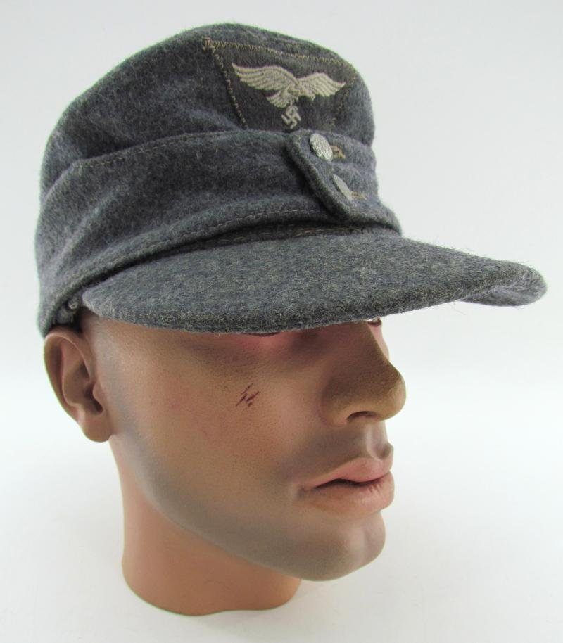 Luftwaffe Wool M43 EM/NCO Cap RB Numbered and dated 03-45 — image 2