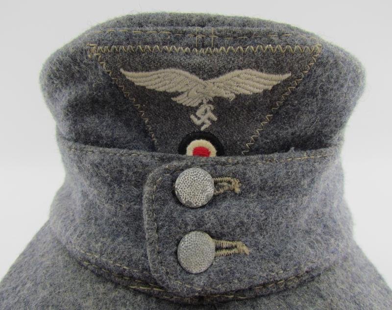 Luftwaffe Wool M43 EM/NCO Cap RB Numbered and dated 03-45 — image 5