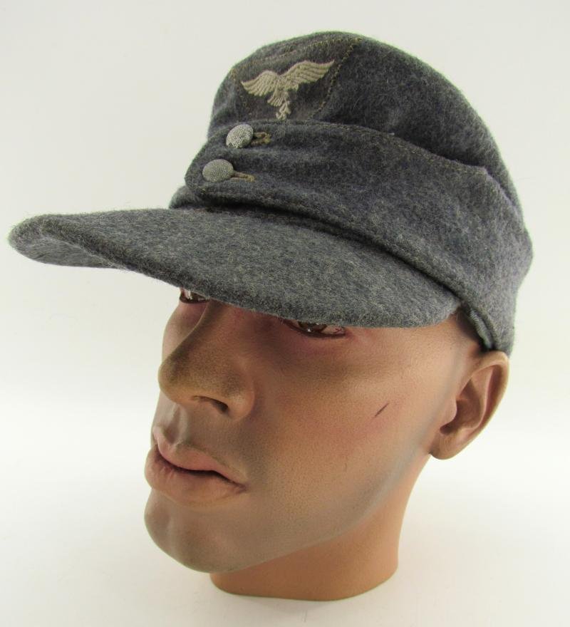 Luftwaffe Wool M43 EM/NCO Cap RB Numbered and dated 03-45 — image 7