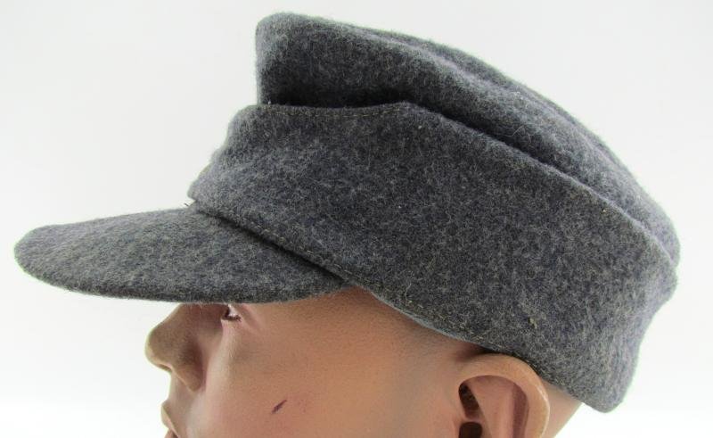 Luftwaffe Wool M43 EM/NCO Cap RB Numbered and dated 03-45 — image 8