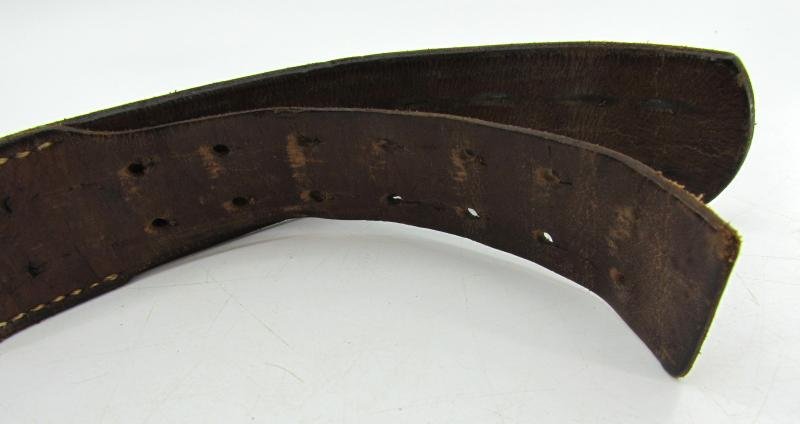 Luftwaffe Tabbed Alumium Belt Buckle ( 1937 LBA ) with Belt — image 15