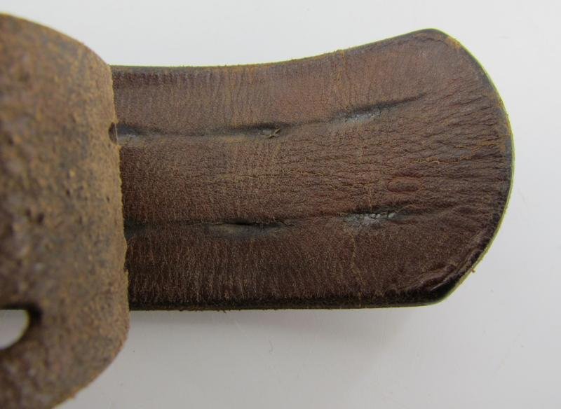 Luftwaffe Tabbed Alumium Belt Buckle ( 1937 LBA ) with Belt — image 16