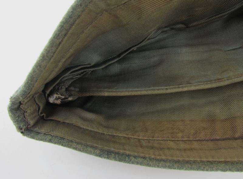 Wehrmacht (Heer) Field Cap (Schiffchen), Field-Upgraded to Officer — image 15