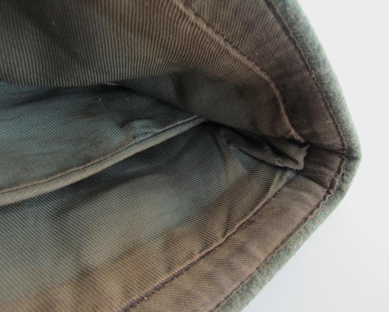 Wehrmacht (Heer) Field Cap (Schiffchen), Field-Upgraded to Officer — image 17