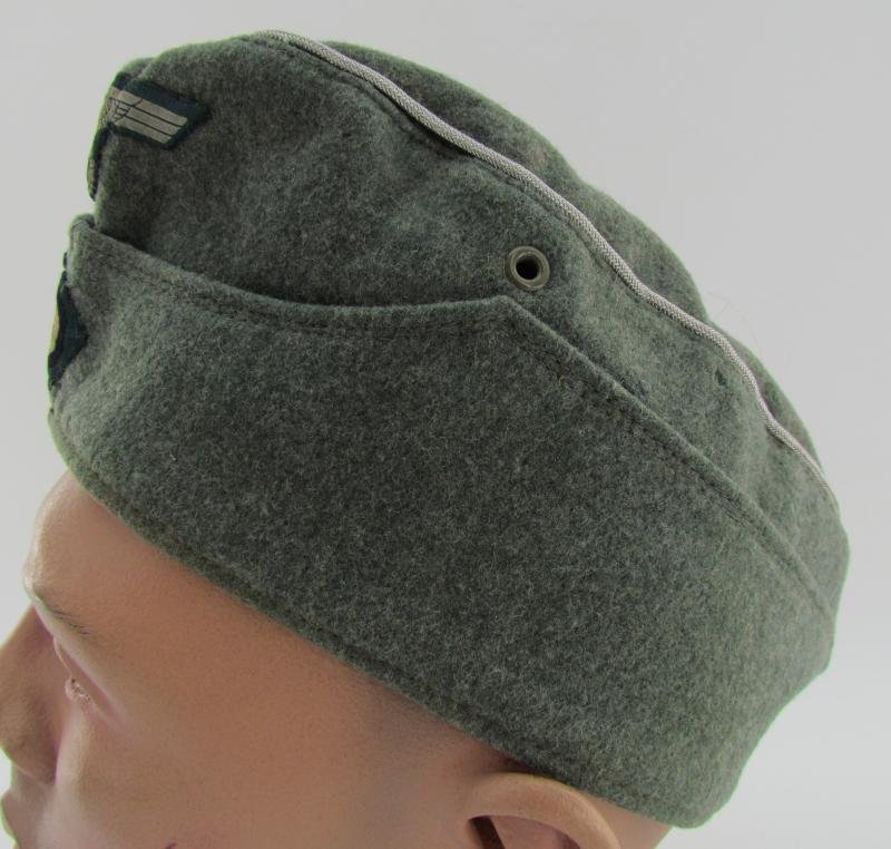 Wehrmacht (Heer) Field Cap (Schiffchen), Field-Upgraded to Officer — image 6