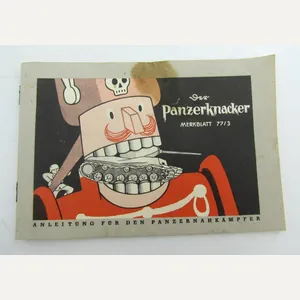 Tank destruction 'Panzerknacker' soldiers manual