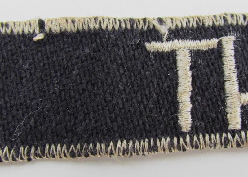 Dutch 'Landwacht' Cufftitle — image 12