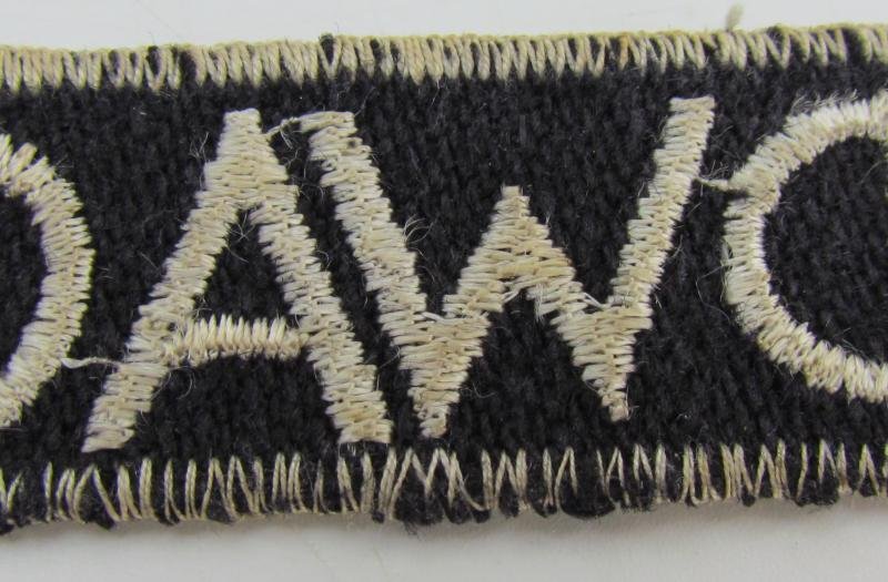 Dutch 'Landwacht' Cufftitle — image 13