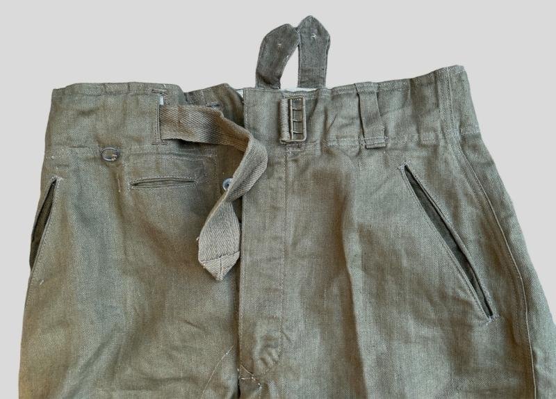 Wehrmacht Heer Tropical Trousers ..Mint — image 2