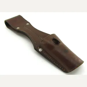 Early K98 bayonet frog in brown leather 1938