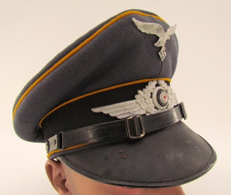 Luftwaffe Flight EM/NCO's Visor Cap — image 3