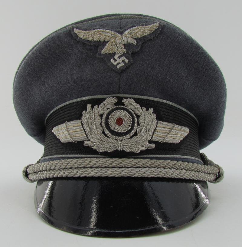 Luftwaffe Officer Visor cap 'Schirmmütze' by Erel ( Rare ) — image 18