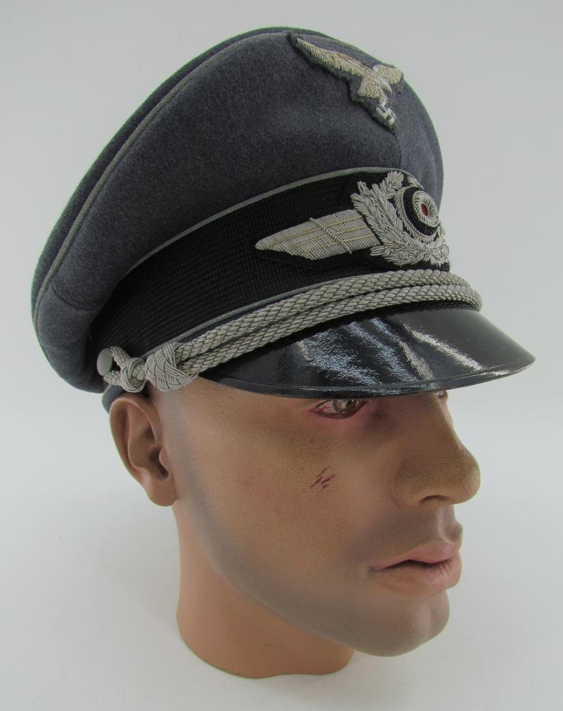 Luftwaffe Officer Visor cap 'Schirmmütze' by Erel ( Rare ) — image 2