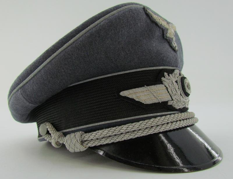 Luftwaffe Officer Visor cap 'Schirmmütze' by Erel ( Rare ) — image 20