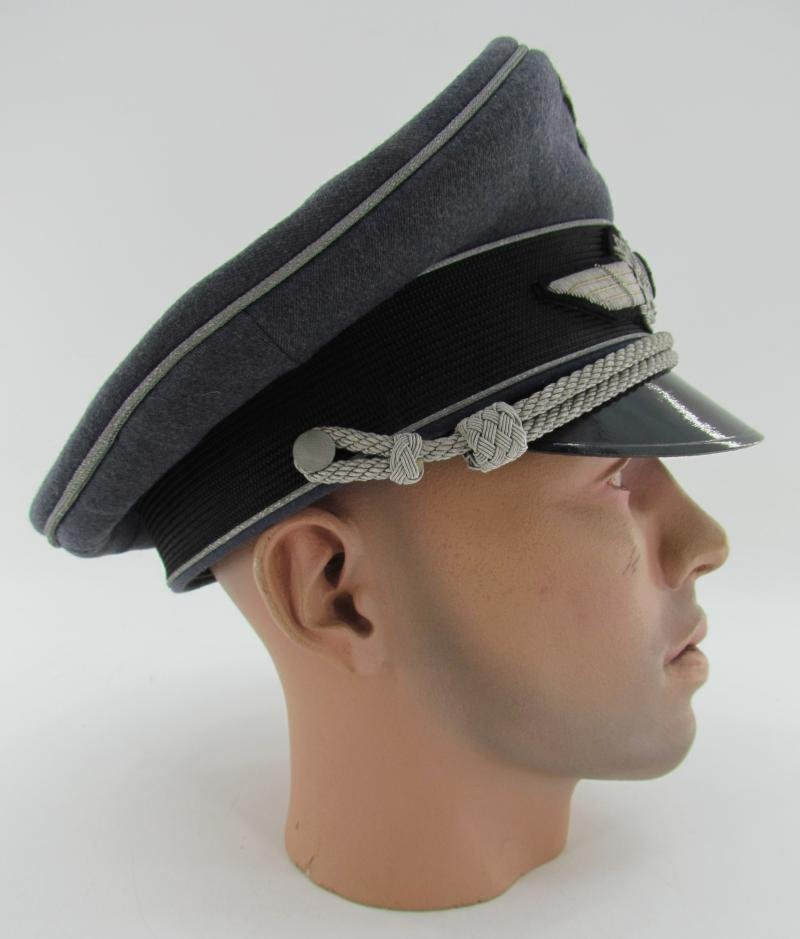 Luftwaffe Officer Visor cap 'Schirmmütze' by Erel ( Rare ) — image 4
