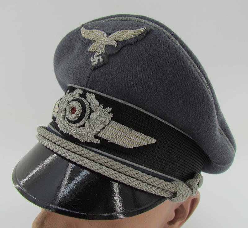 Luftwaffe Officer Visor cap 'Schirmmütze' by Erel ( Rare ) — image 7