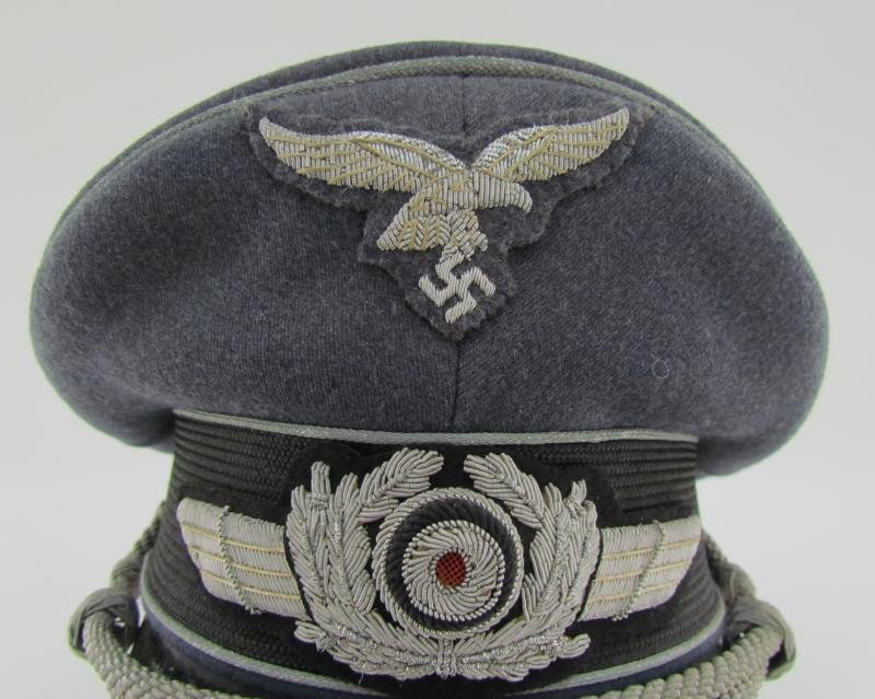 Luftwaffe Officer Visor cap 'Schirmmütze' by Erel ( Rare ) — image 8