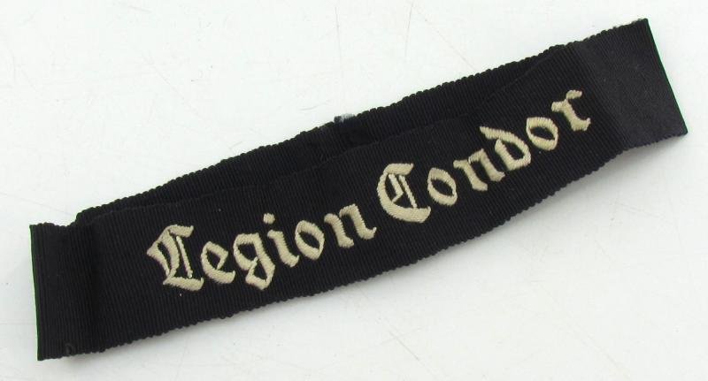 Luftwaffe EM/NCO Legion Condor cufftitle — image 2