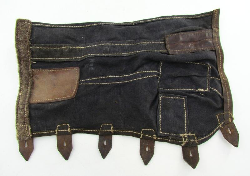 K98 Blue Canvas Receiver Cover Marked jqh 1942 — image 5