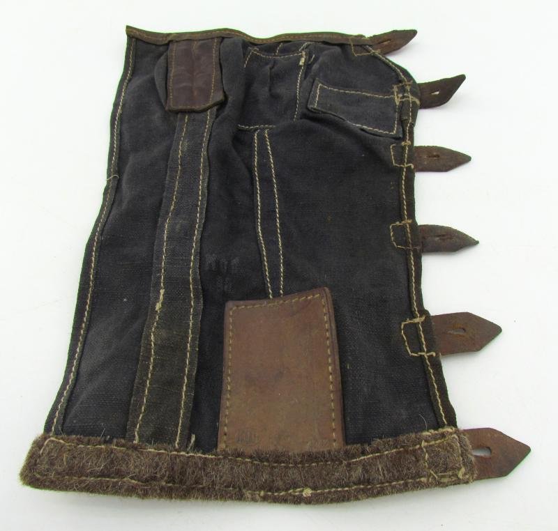 K98 Blue Canvas Receiver Cover Marked jqh 1942 — image 6