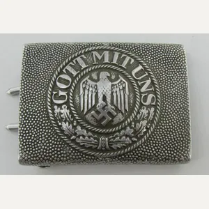 Wehrmacht (Heer) EM-NCO's Aluminum Belt Buckle ( RS&S )
