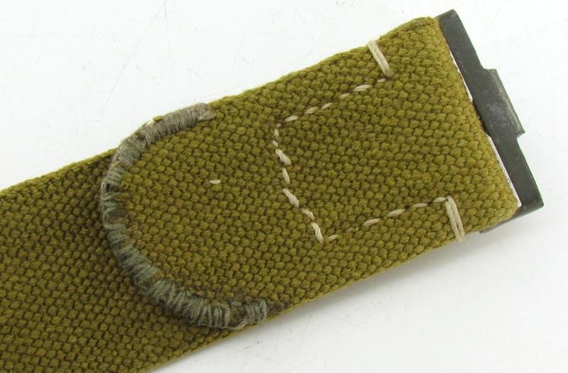 Wehrmacht tropical webbing belt ( RB Numbered ) — image 4