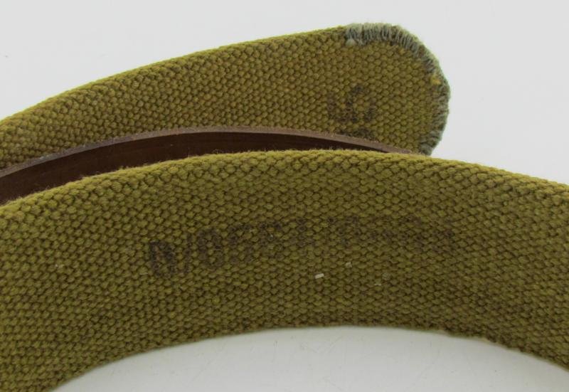 Wehrmacht tropical webbing belt ( RB Numbered ) — image 8