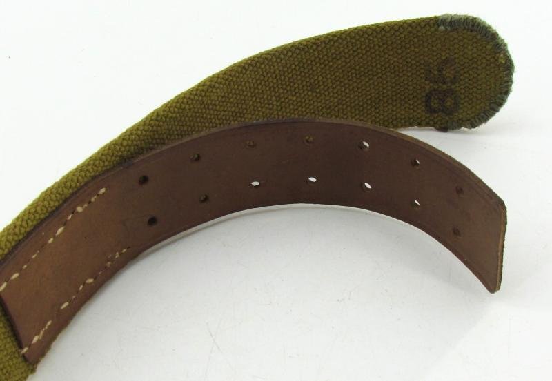 Wehrmacht tropical webbing belt ( RB Numbered ) — image 9