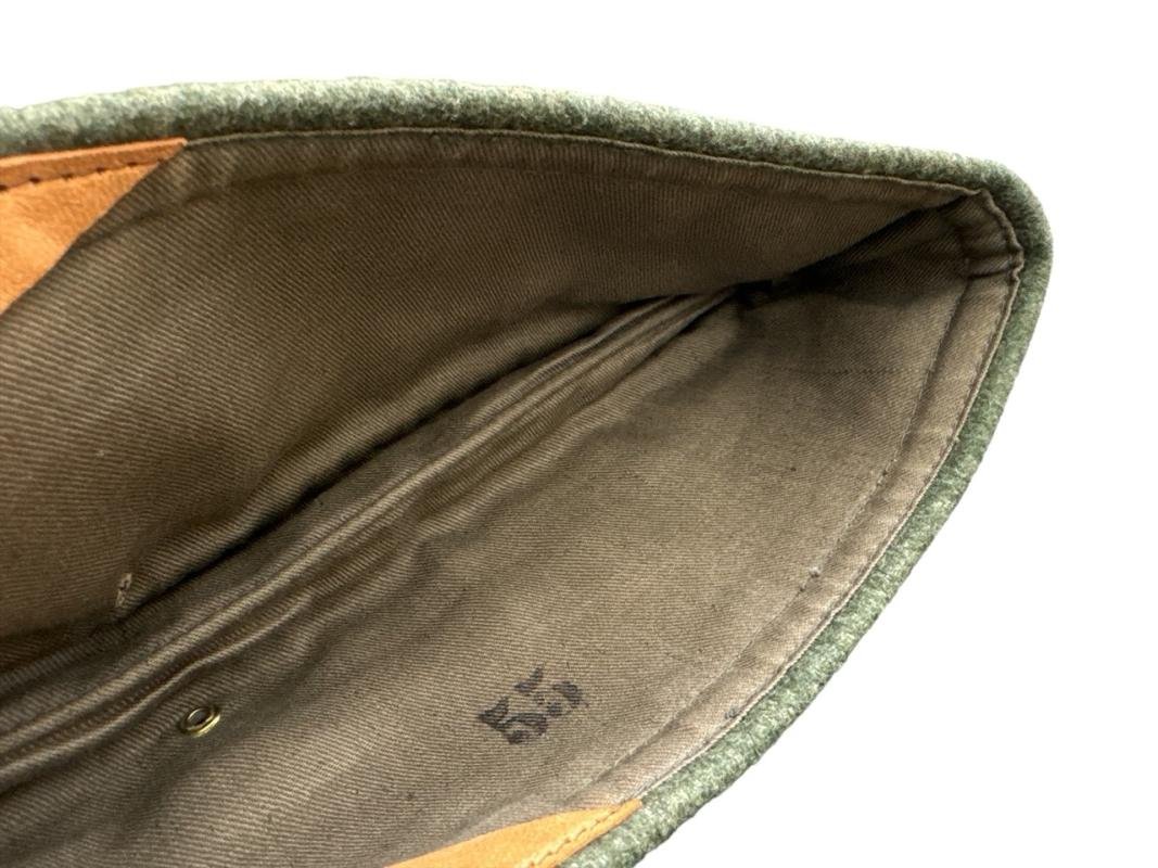 Wehrmacht Nebelwerfer Truppen (Smoke Troops) Officers Overseas Cap — image 14