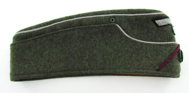 Wehrmacht Nebelwerfer Truppen (Smoke Troops) Officers Overseas Cap — image 15
