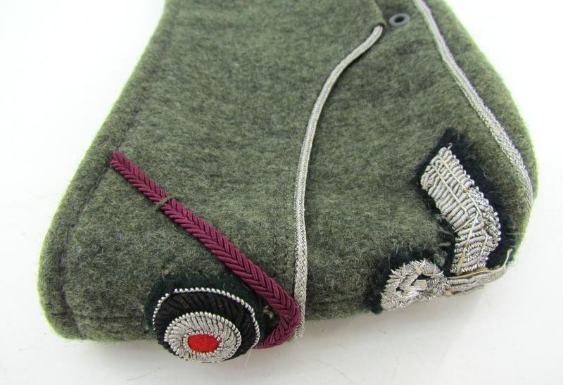 Wehrmacht Nebelwerfer Truppen (Smoke Troops) Officers Overseas Cap — image 16