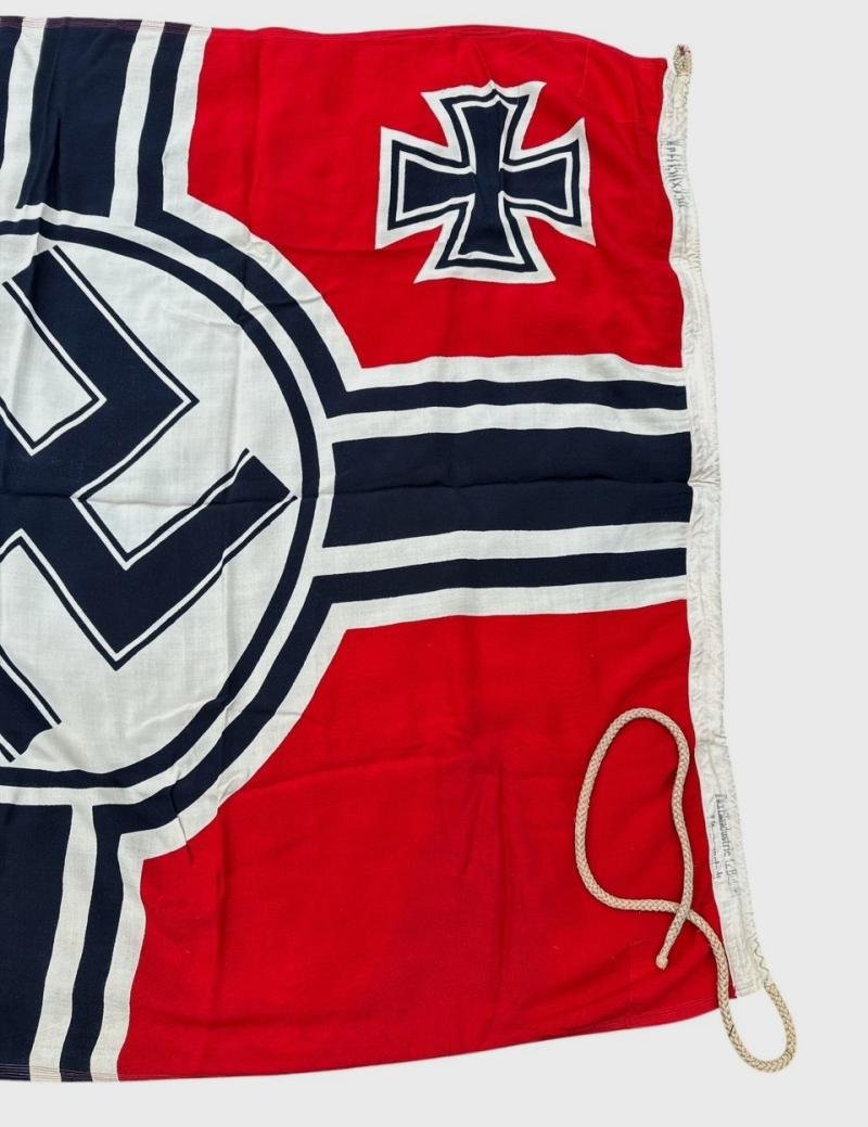 Battle flag 'Kriegsflagge' 150×250 by 'Textilindustrie G. Bukiet Litzmannstadt' — image 10