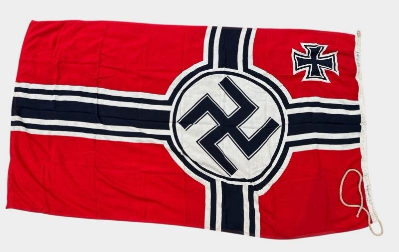 Battle flag 'Kriegsflagge' 150×250 by 'Textilindustrie G. Bukiet Litzmannstadt' — image 7
