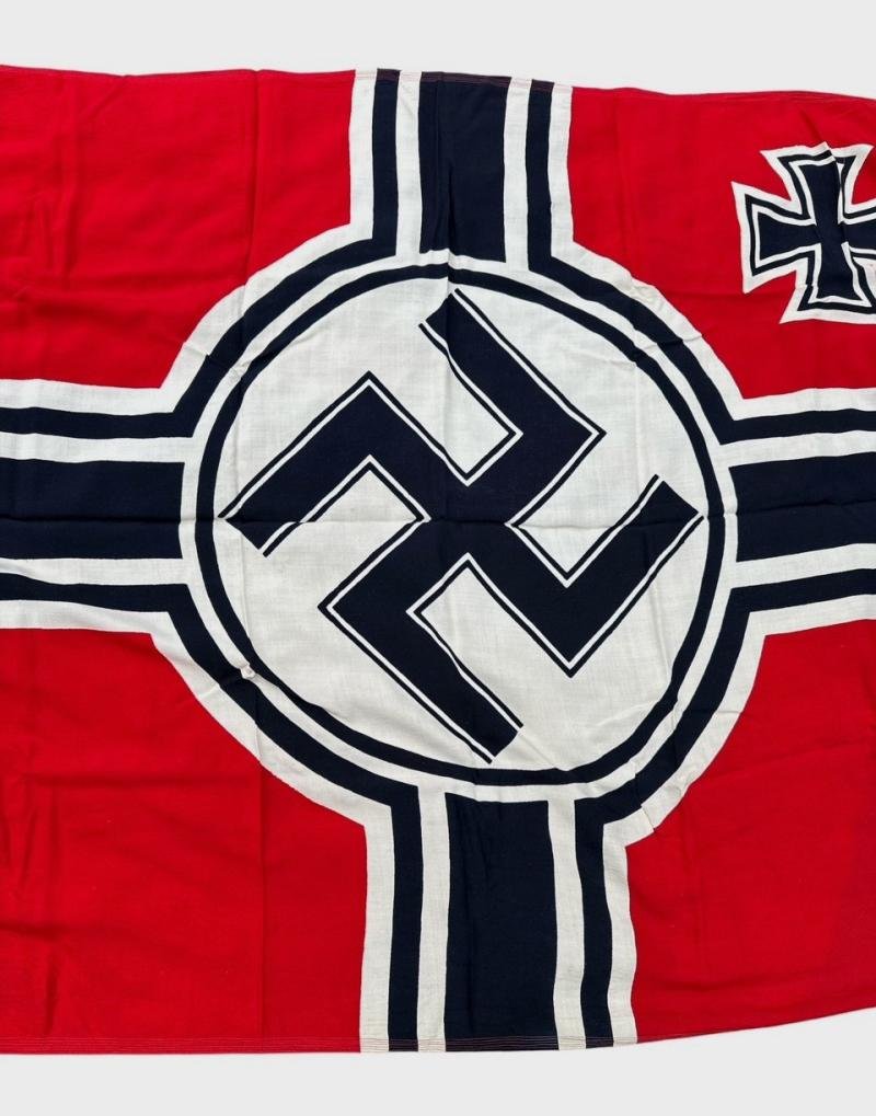 Battle flag 'Kriegsflagge' 150×250 by 'Textilindustrie G. Bukiet Litzmannstadt' — image 9