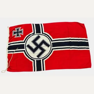 Battle flag 'Kriegsflagge' 150×250 by 'Textilindustrie G. Bukiet Litzmannstadt'
