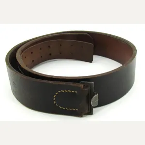 German Leather Equipment belt