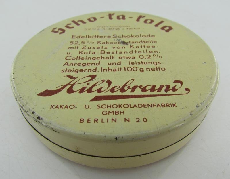 German Scho-ka-kola Tin Can — image 7