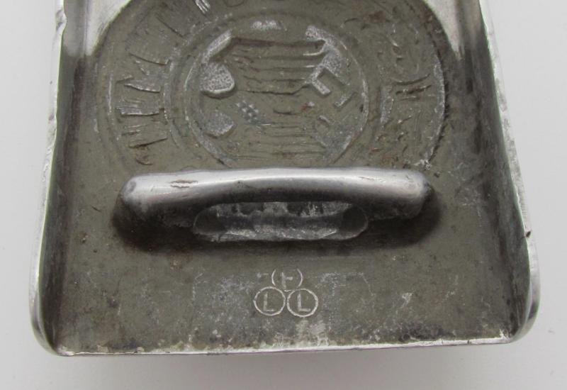 (Heer) EM/NCO's Aluminum Belt Buckle 'FLL' 1938 — image 10