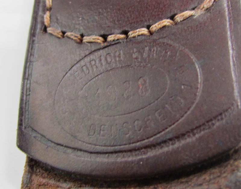 (Heer) EM/NCO's Aluminum Belt Buckle 'FLL' 1938 — image 6