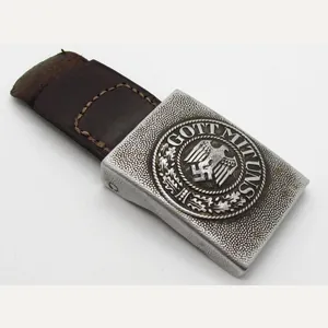 (Heer) EM/NCO's Aluminum Belt Buckle 'FLL' 1938