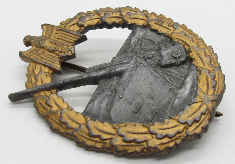 Kriegsmarine coastal artillery war badge by Steinhauer & Lück — image 4
